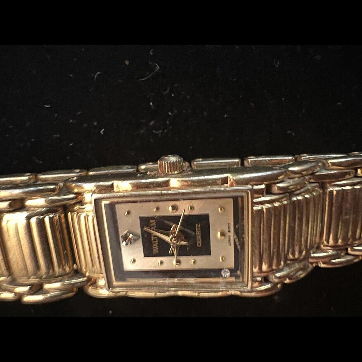 Waltham Diamond Quartz Ladies Watch New Battery